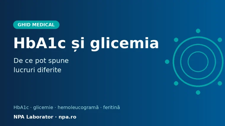 HbA1c și glicemia: de ce pot spune lucruri diferite